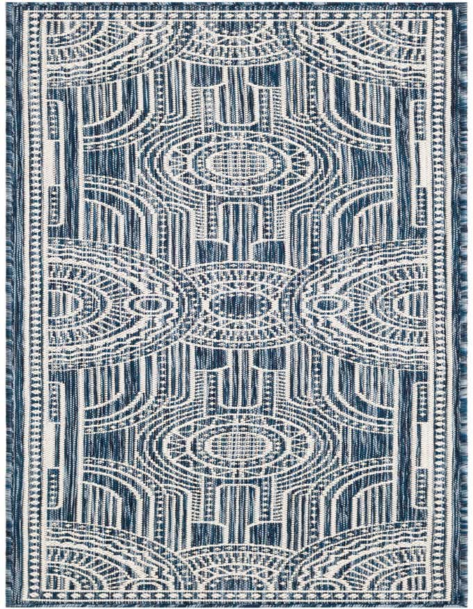 2' x 6' Easy-Clean Traditional Indoor / Outdoor Runner Rug