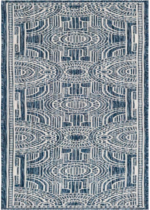 2' x 8' Easy-Clean Traditional Indoor / Outdoor Runner Rug