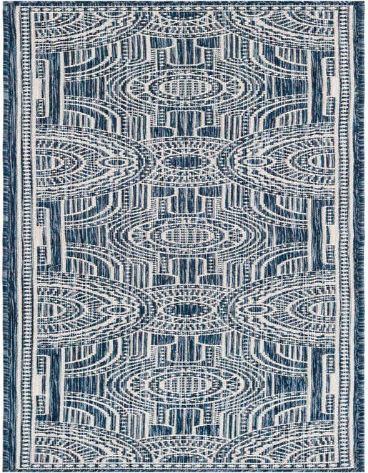 Detail image of 2' x 8' Easy-Clean Traditional Indoor / Outdoor Runner Rug