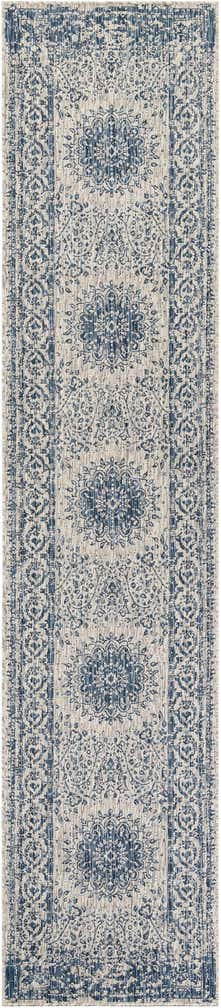 2' 7 x 12' Easy-Clean Traditional Indoor / Outdoor Runner Rug