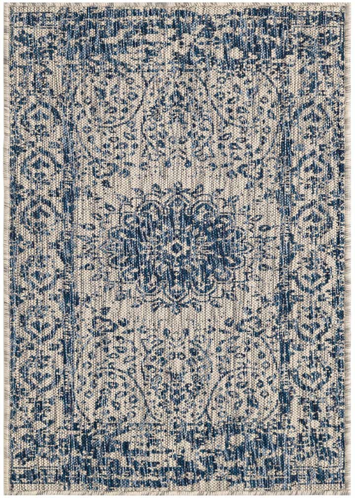 2' x 4' Easy-Clean Traditional Indoor / Outdoor Runner Rug
