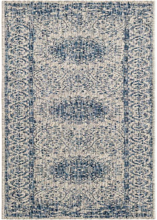 2' x 8' Easy-Clean Traditional Indoor / Outdoor Runner Rug