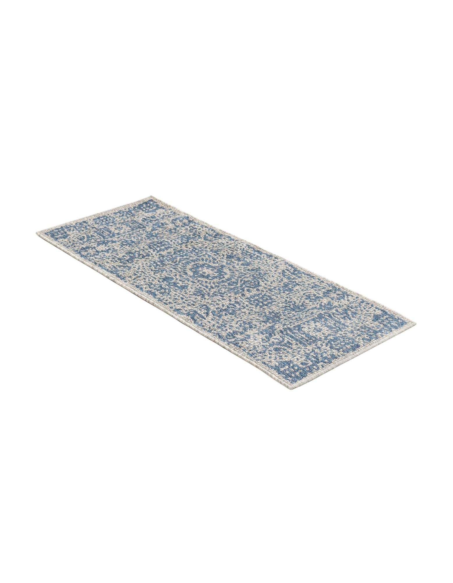 2' x 5' Easy-Clean Traditional Indoor / Outdoor Runner Rug