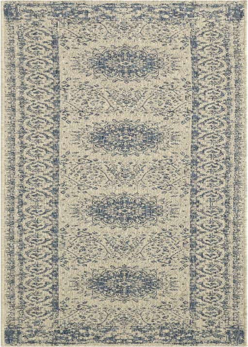 2' 7 x 10' Easy-Clean Traditional Indoor / Outdoor Runner Rug