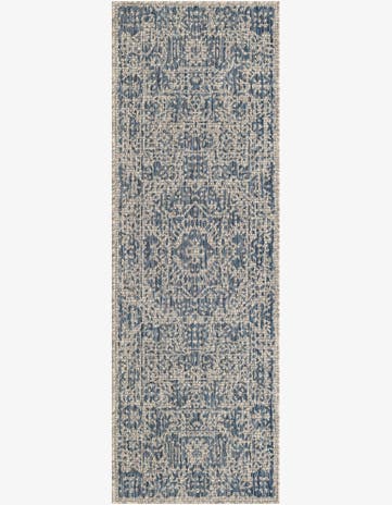 2' x 6' Easy-Clean Traditional Indoor / Outdoor Runner Rug