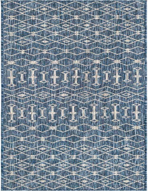 2' x 8' Easy-Clean Trellis Indoor / Outdoor Runner Rug