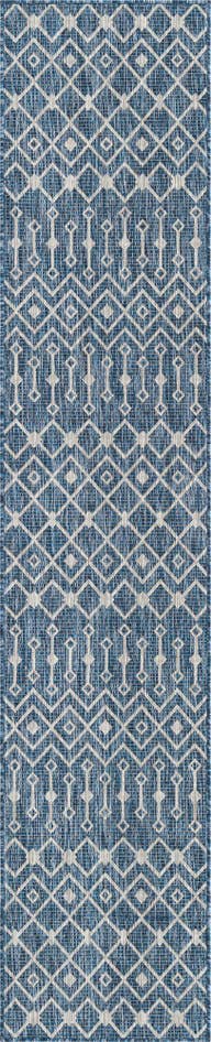 Detail image of 2' x 10' Easy-Clean Trellis Indoor / Outdoor Runner Rug
