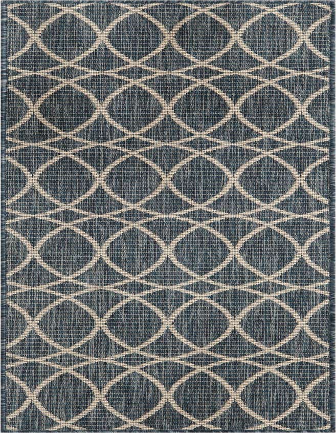 2' x 6' Easy-Clean Trellis Indoor / Outdoor Runner Rug