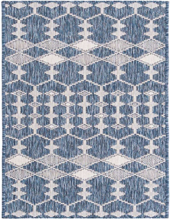 2' x 6' Easy-Clean Trellis Indoor / Outdoor Runner Rug