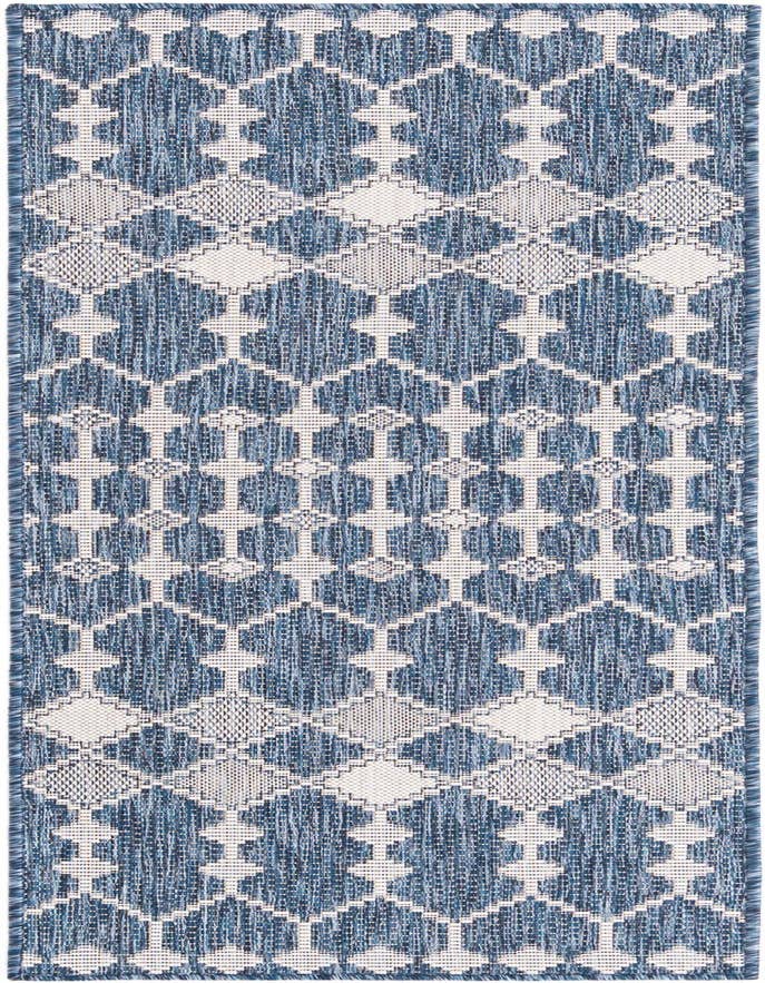 Detail image of 2' x 6' Easy-Clean Trellis Indoor / Outdoor Runner Rug