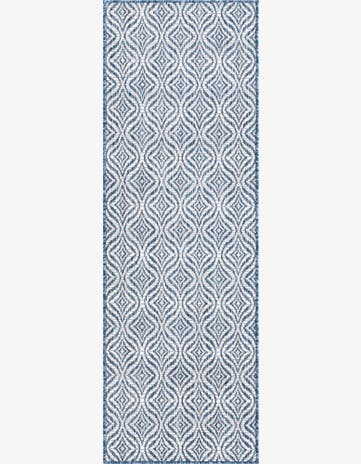 2' x 6' Easy-Clean Trellis Indoor / Outdoor Runner Rug