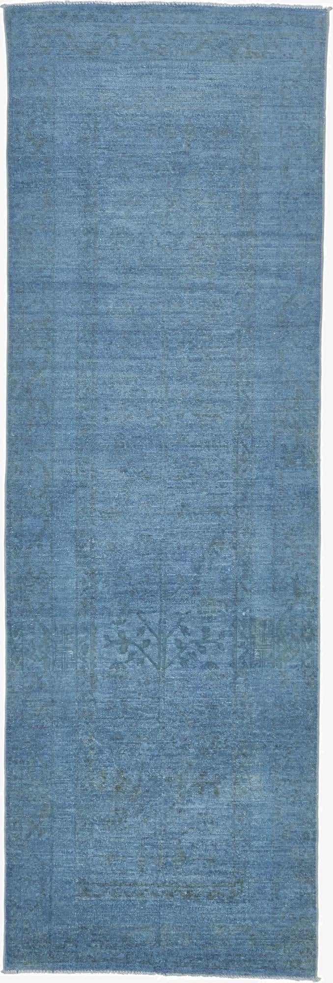 3' 2 x 9' 8 Over-Dyed Ziegler Runner Rug