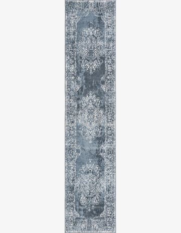 Blue Oxford Runner Rug