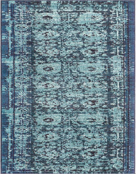 Detail image of 2' 7 x 10' Washable Palazzo Runner Rug