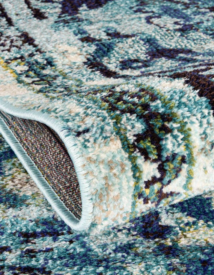 Detail image of 2' 7 x 10'  Washable Palazzo Runner Rug