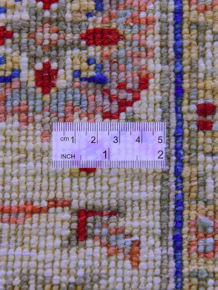 Detail image of 2' 8 x 8' 3 Hand Knotted Pershawar Ziegler Runner Rug