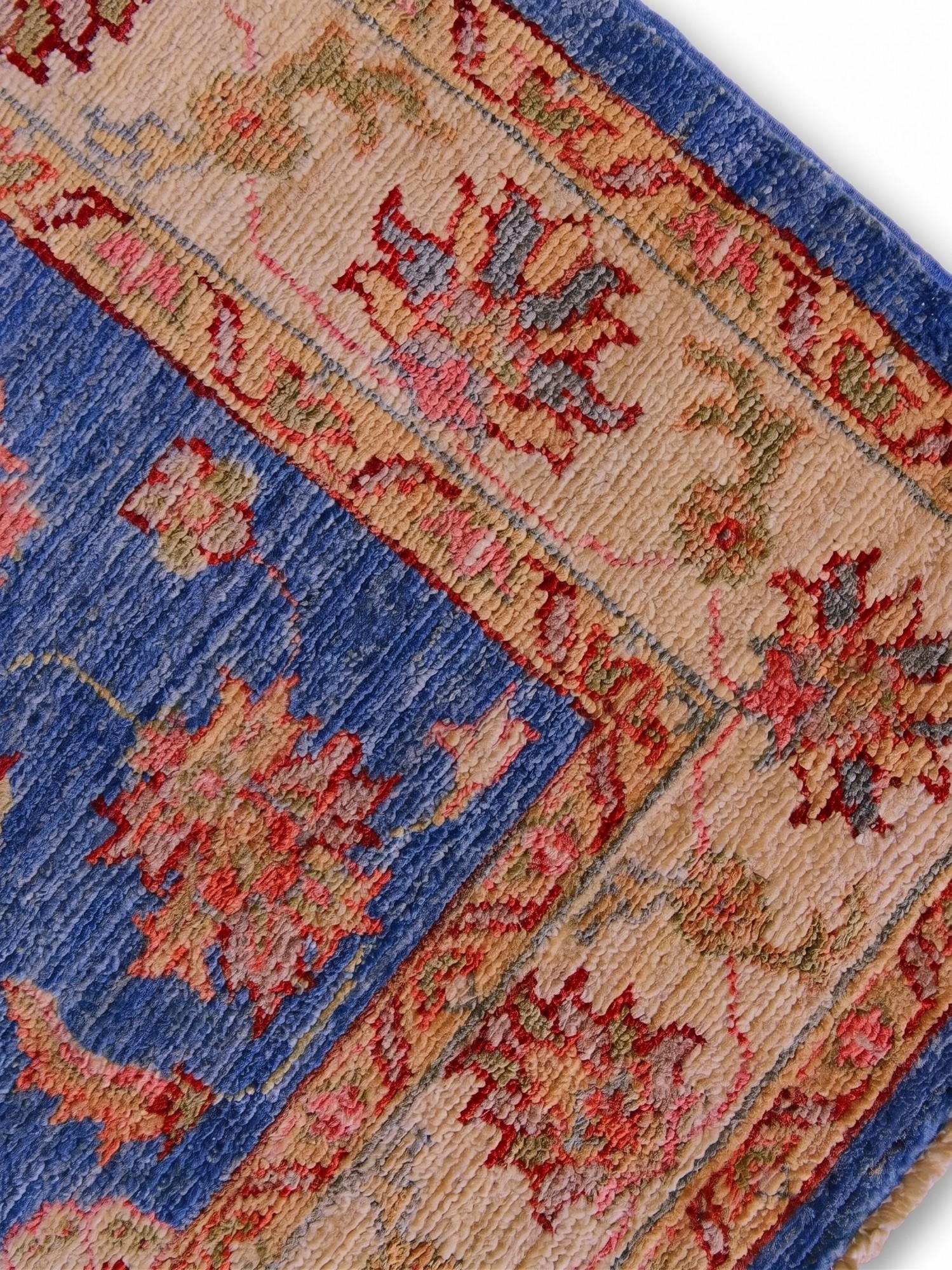 2' 9 x 9' 7 Hand Knotted Pershawar Ziegler Runner Rug