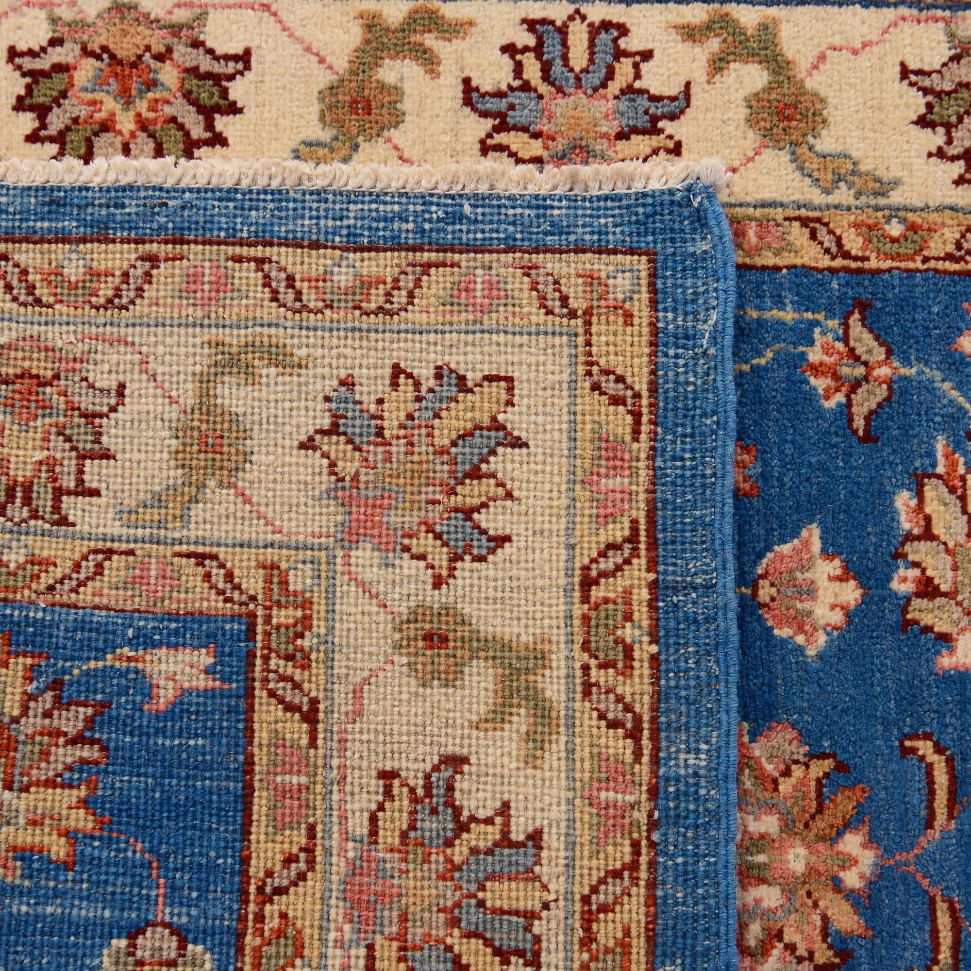 85cm x 295cm Hand Knotted Pershawar Ziegler Runner Rug