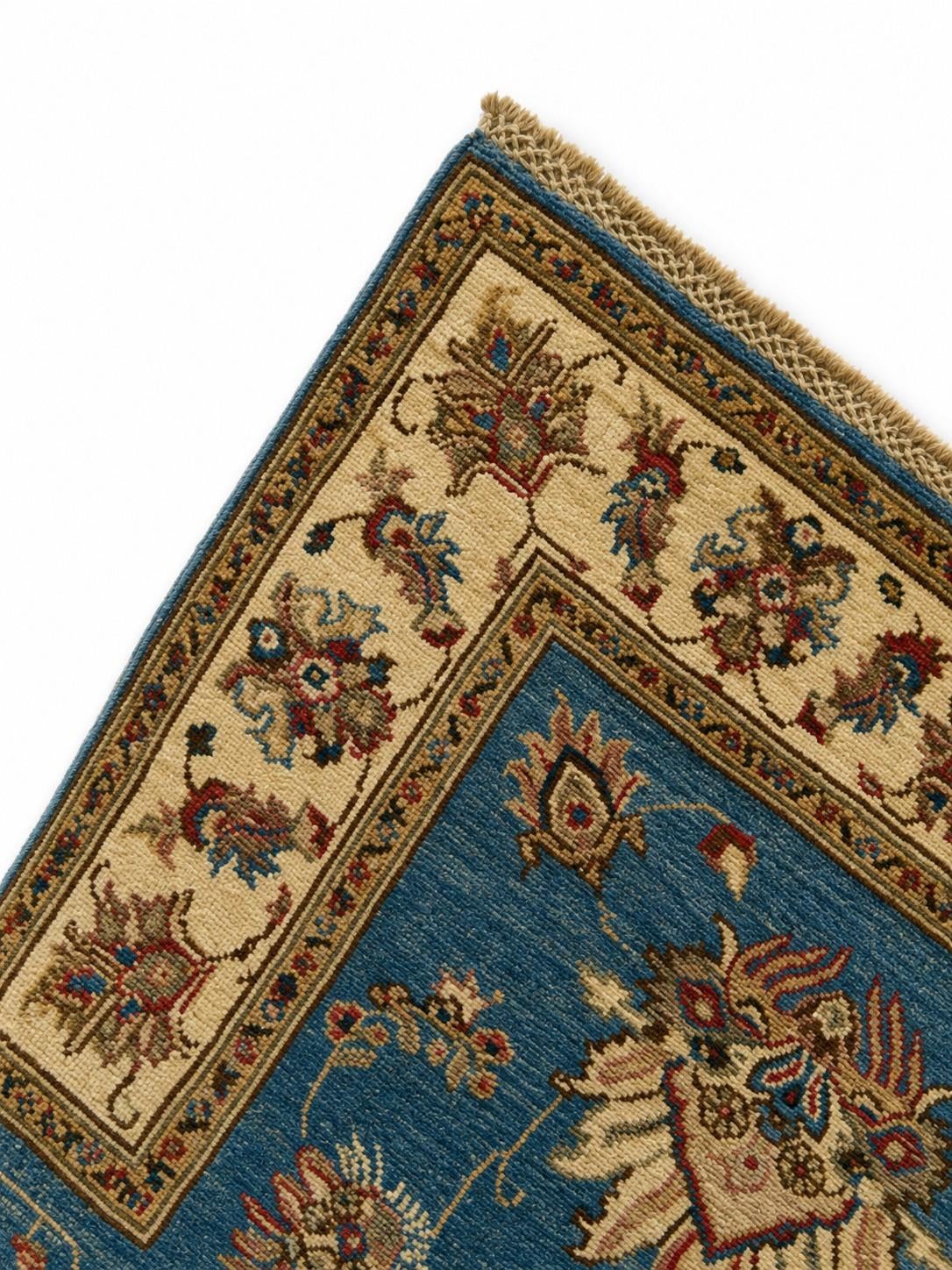 2' 8 x 10' 4 Hand Knotted Pershawar Ziegler Runner Rug