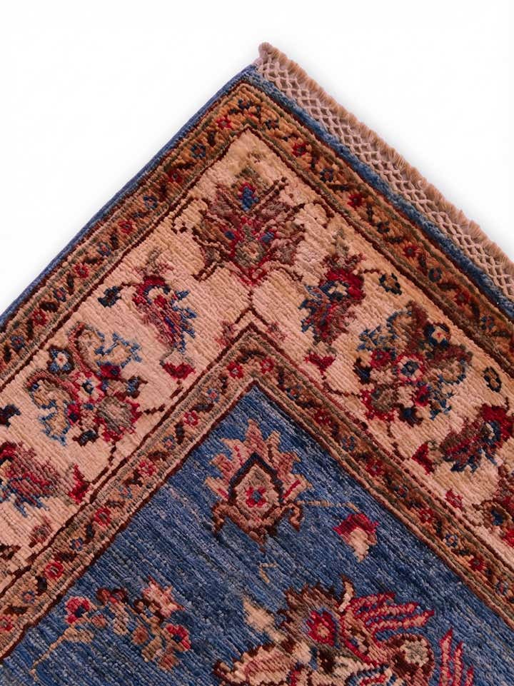 2' 8 x 10' 4 Hand Knotted Pershawar Ziegler Runner Rug