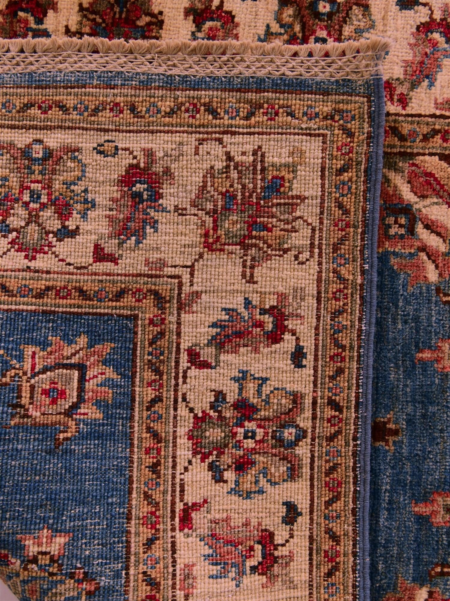 2' 8 x 10' 4 Hand Knotted Pershawar Ziegler Runner Rug