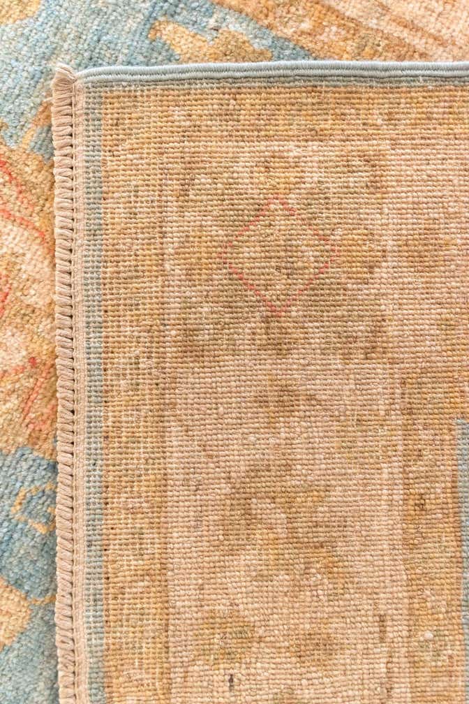 2' 7 x 14' 8 Peshawar Ziegler Wool Runner Rug