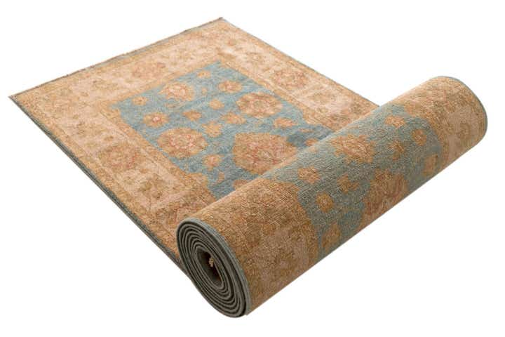 2' 7 x 14' 8 Peshawar Ziegler Wool Runner Rug