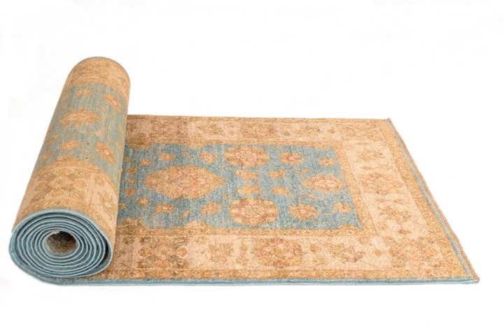 2' 7 x 14' 8 Peshawar Ziegler Wool Runner Rug