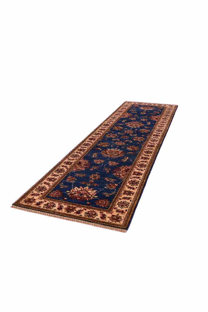 2' 8 x 10' 1 Hand Knotted Peshawar Ziegler Runner Rug