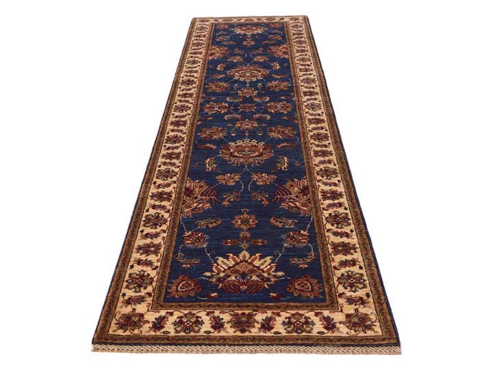 2' 8 x 10' 1 Hand Knotted Peshawar Ziegler Runner Rug