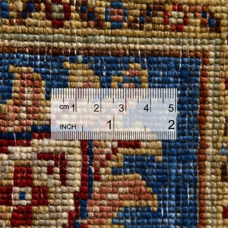 Detail image of 2' 8 x 10' 1 Hand Knotted Peshawar Ziegler Runner Rug