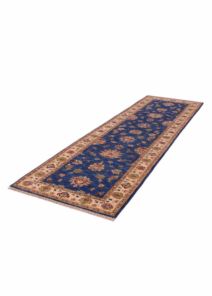 2' 10 x 10' 1 Hand Knotted Peshawar Ziegler Runner Rug