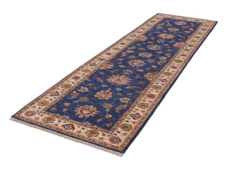 Detail image of 2' 10 x 10' 1 Hand Knotted Peshawar Ziegler Runner Rug