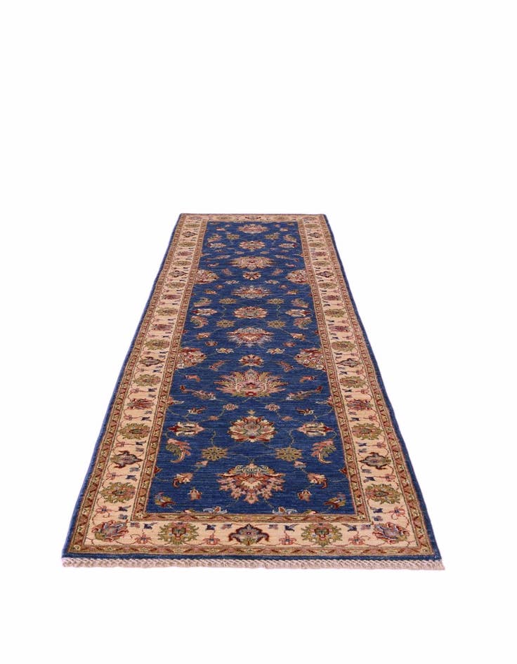 Detail image of 2' 10 x 10' 1 Hand Knotted Peshawar Ziegler Runner Rug