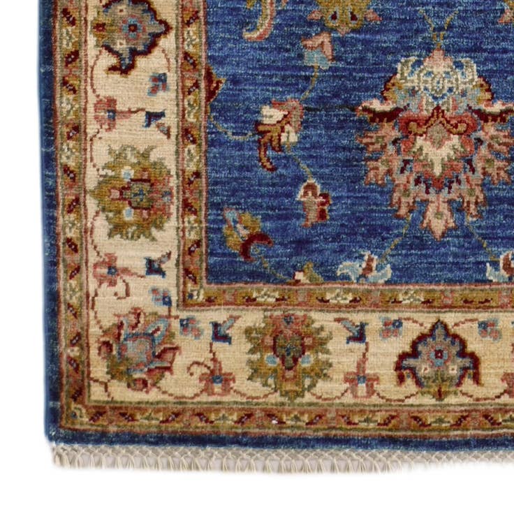Detail image of 2' 10 x 10' 1 Hand Knotted Peshawar Ziegler Runner Rug