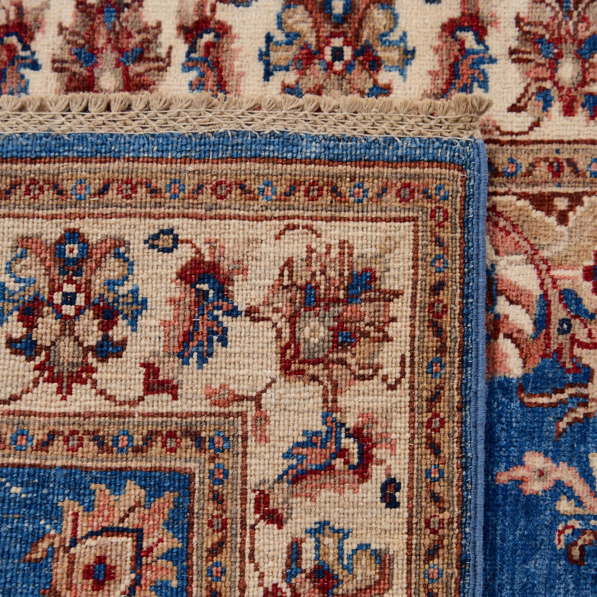 85cm x 300cm Hand Knotted Peshawar Ziegler Runner Rug