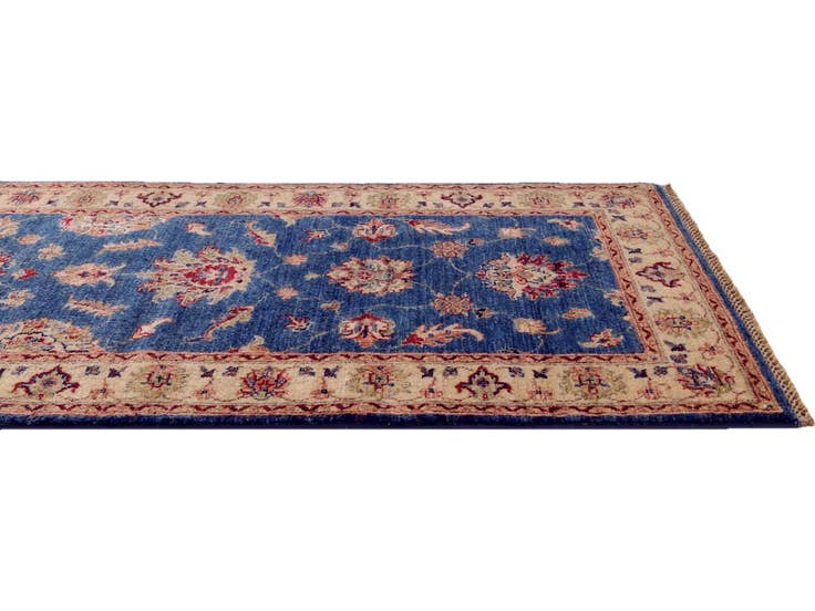 Detail image of 2' 8 x 8' 5 Hand Knotted Peshawar Ziegler Runner Rug