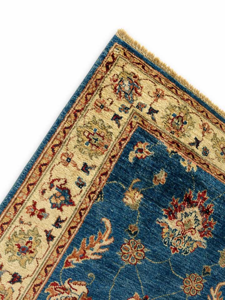 2' 8 x 8' 5 Hand Knotted Peshawar Ziegler Runner Rug