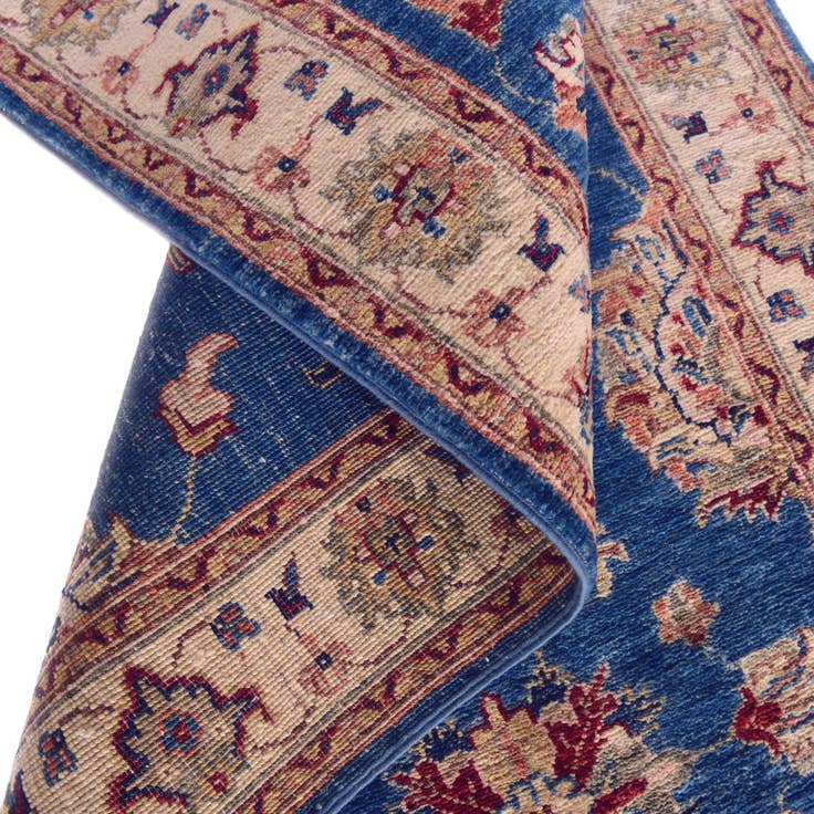 Detail image of 2' 8 x 8' 5 Hand Knotted Peshawar Ziegler Runner Rug