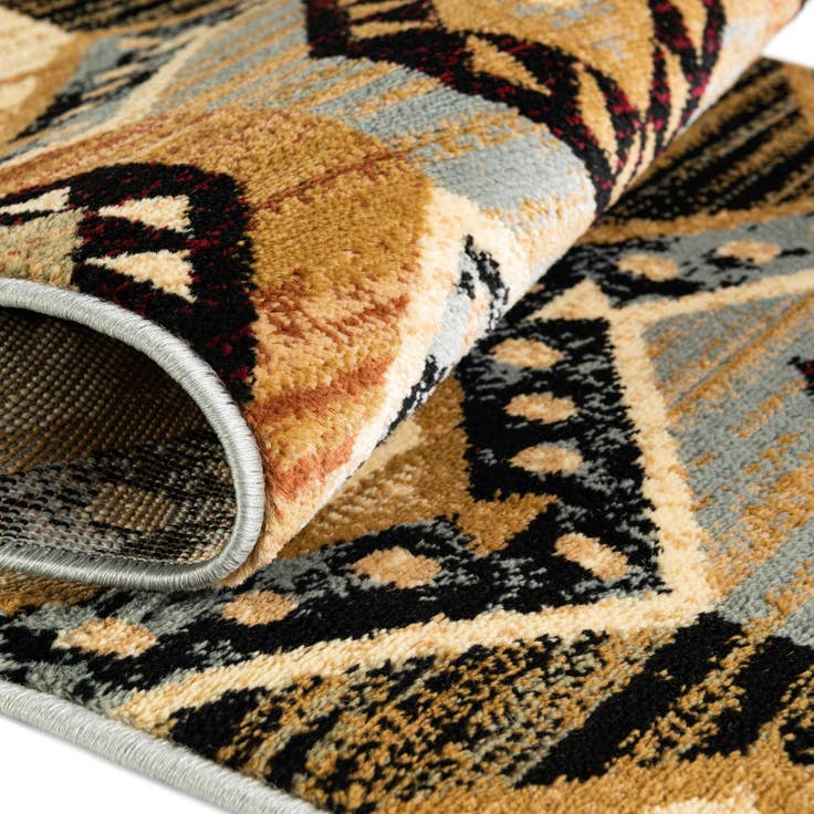 Detailfoto van 60cm x 185cm Pioneer Loper Vloerkleed
