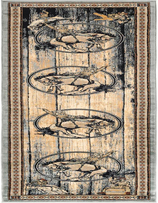 Detail image of 2' 7 x 12' Pioneer Runner Rug
