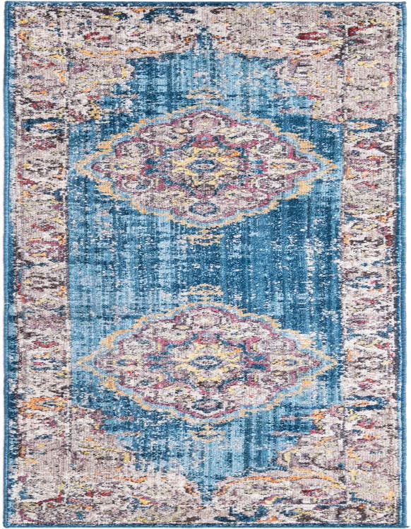 Detail image of 2' 3 x 8' Prism Runner Rug