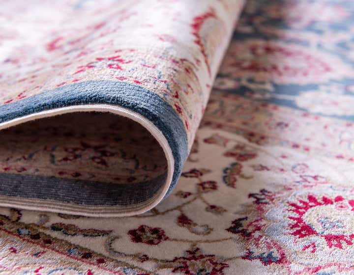 2' 7 x 9' 10 Qom Bamboo Silk Runner Rug