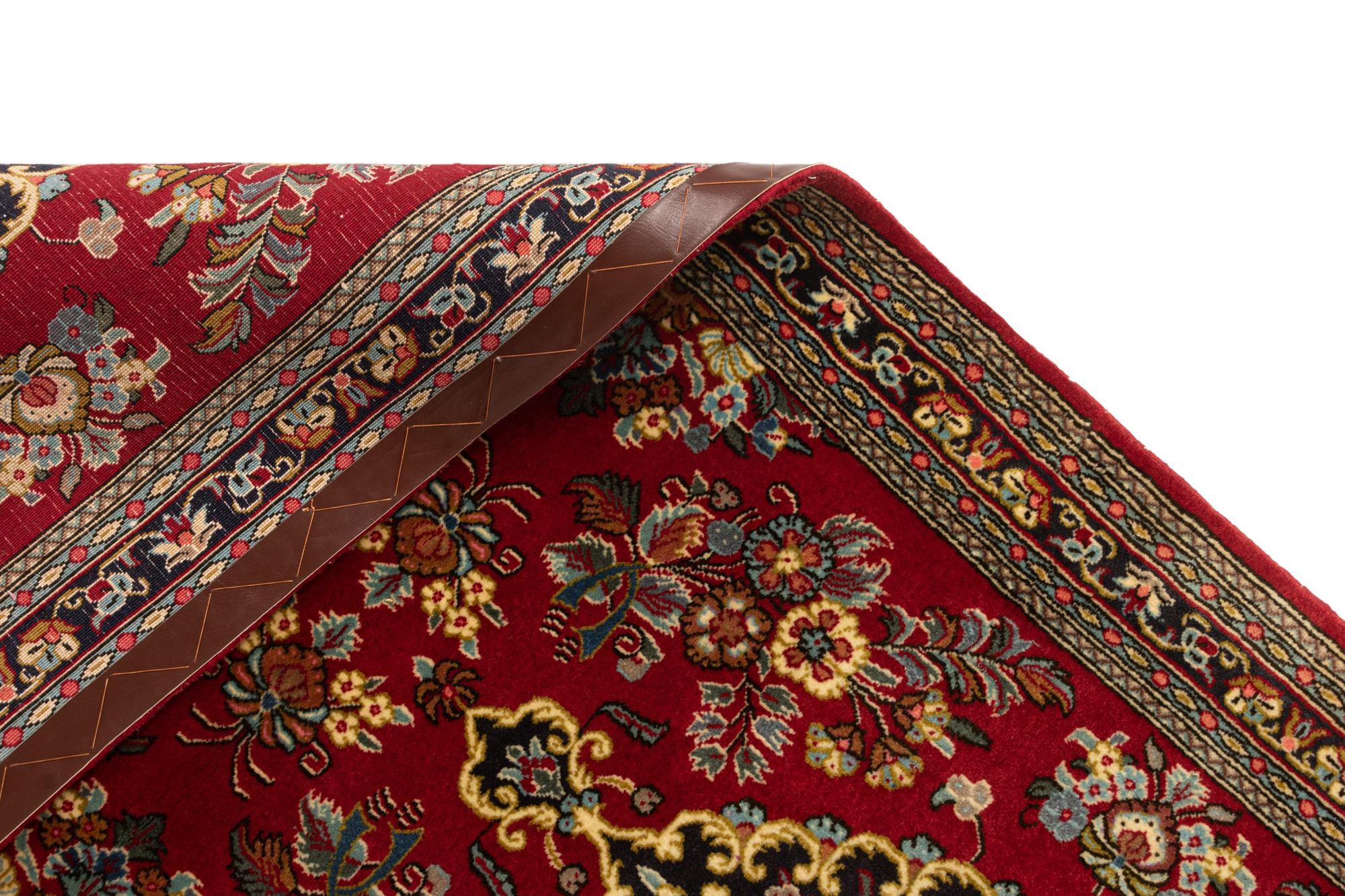 2' 7 x 6' 9 Hand Knotted Qom Persian Runner Rug