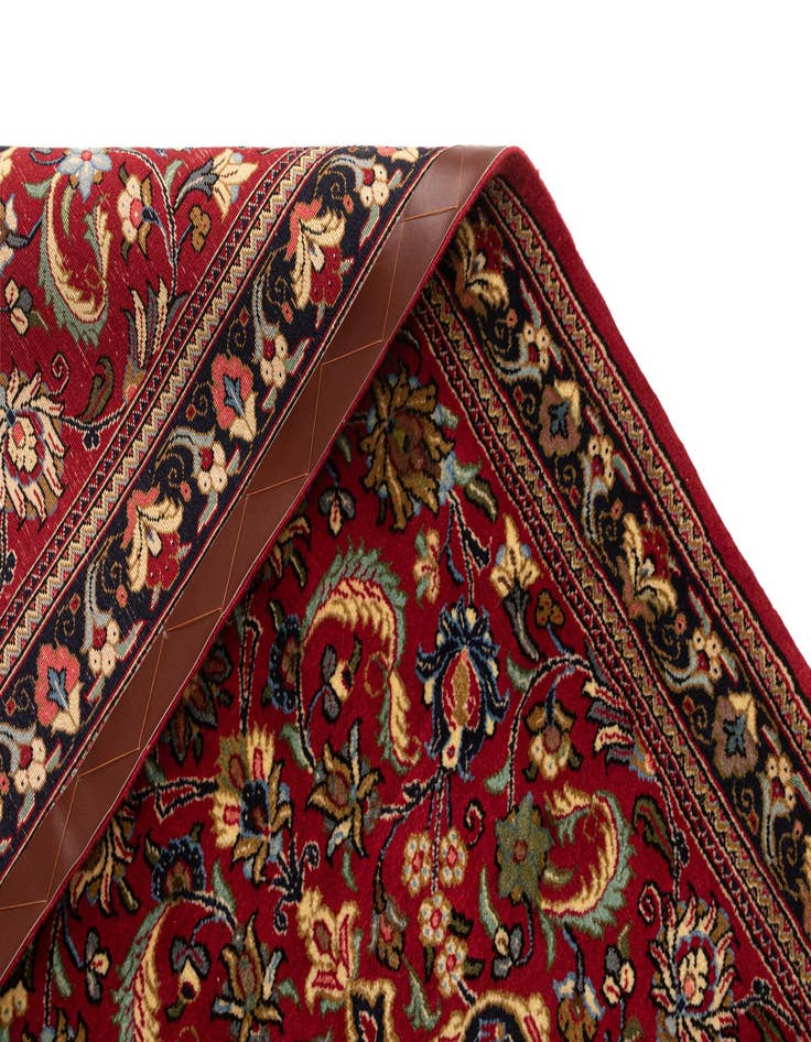 Detail image of 2' 9 x 6' 9  Hand Knotted Qom Persian Runner Rug