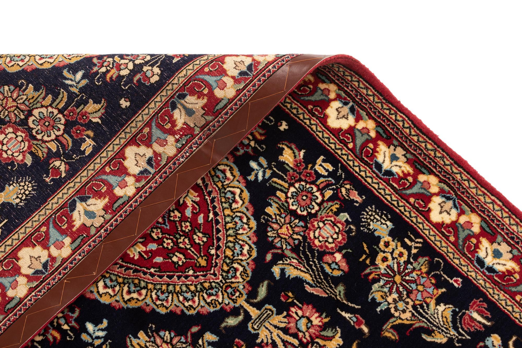 2' 11 x 13' 5 Hand Knotted Qom Persian Runner Rug