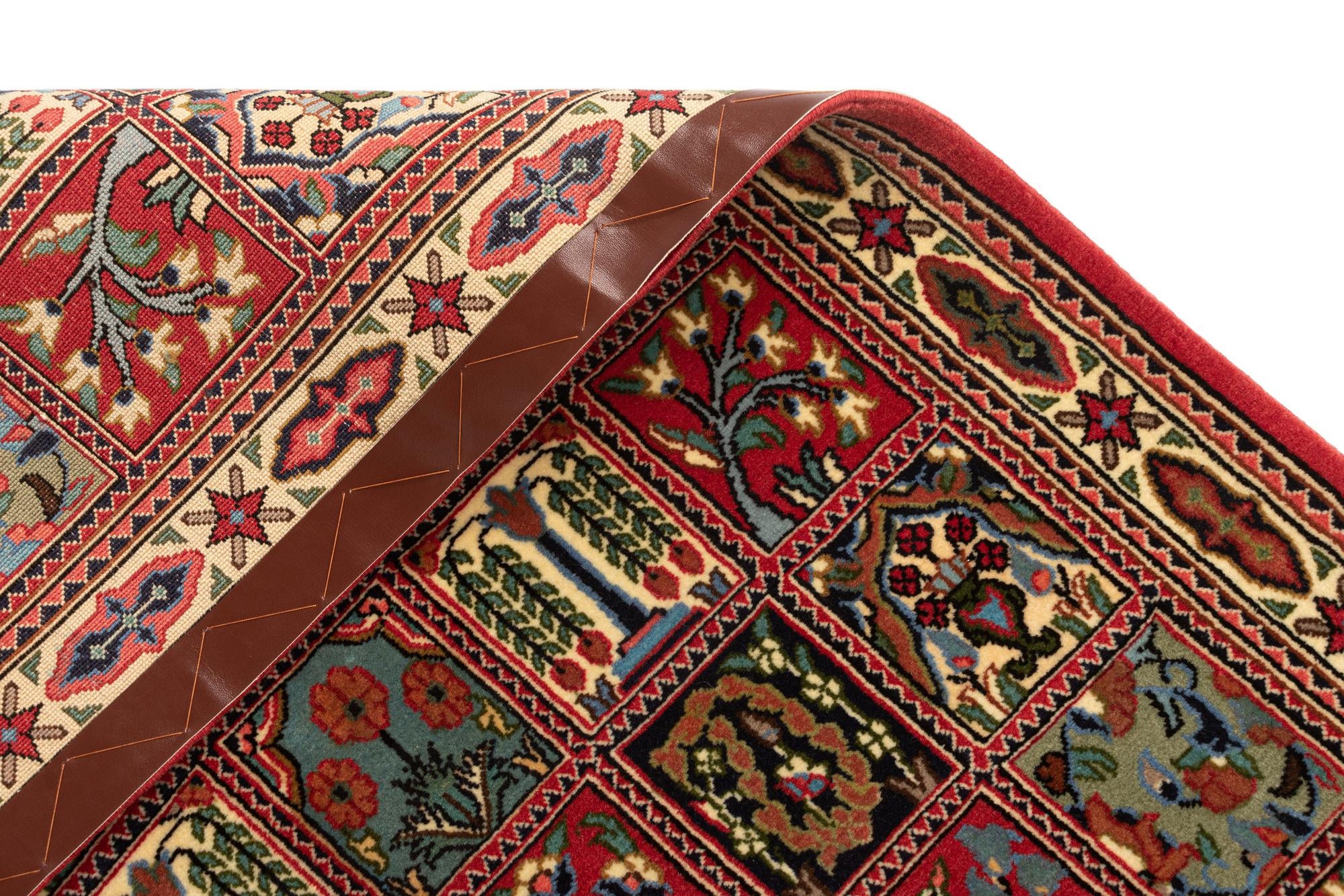 2' 7 x 13' Hand Knotted Qom Persian Runner Rug