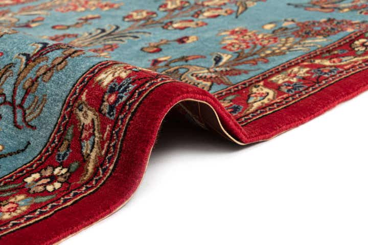 2' 7 x 13' 1 Hand Knotted Qom Persian Runner Rug