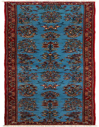 2' 7 x 13' 11 Hand Knotted Qom Persian Runner Rug