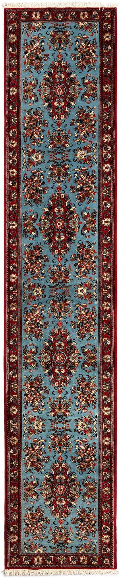 2' 8 x 12' 11 Hand Knotted Qom Persian Runner Rug